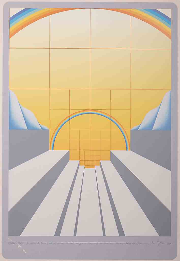 Horizonte des Himmels und der Erde / Landkarte Nr. 41